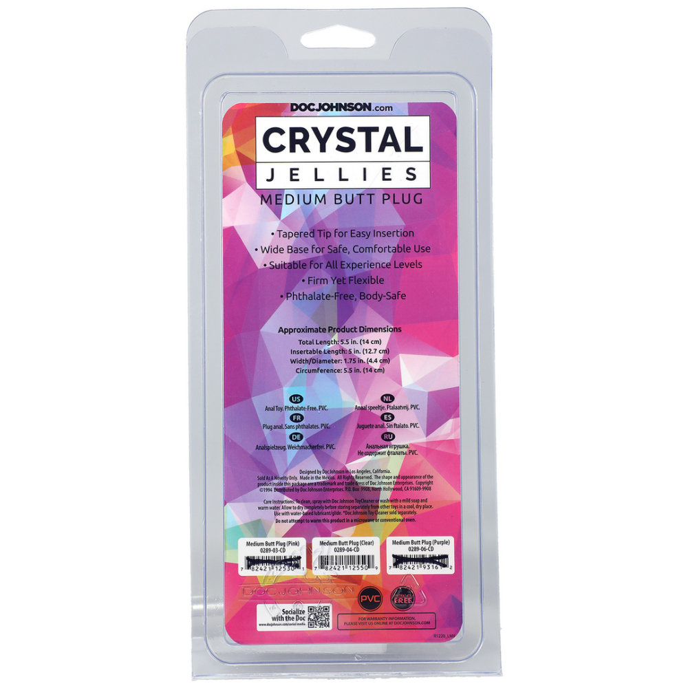 Crystal Jellies Butt Plug