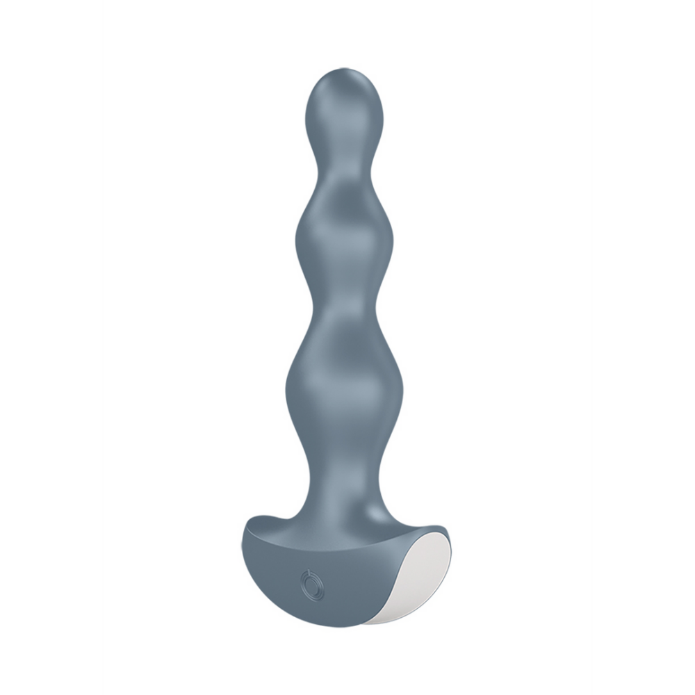 Lolli Plug 2 silicone anal vibrator – driekralige plug met dubbele motor voor rollende intense stimulatie