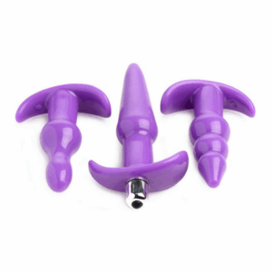 4-delige Vibrerende Butt Plug Set