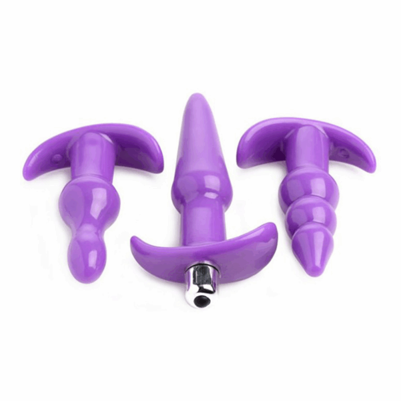 4-delige Vibrerende Butt Plug Set