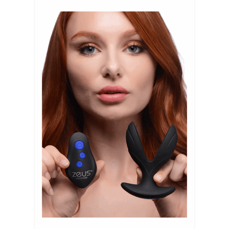 Electro-Spread - Vibrerende en E-Stim Silicone Butt Plug - Image 2