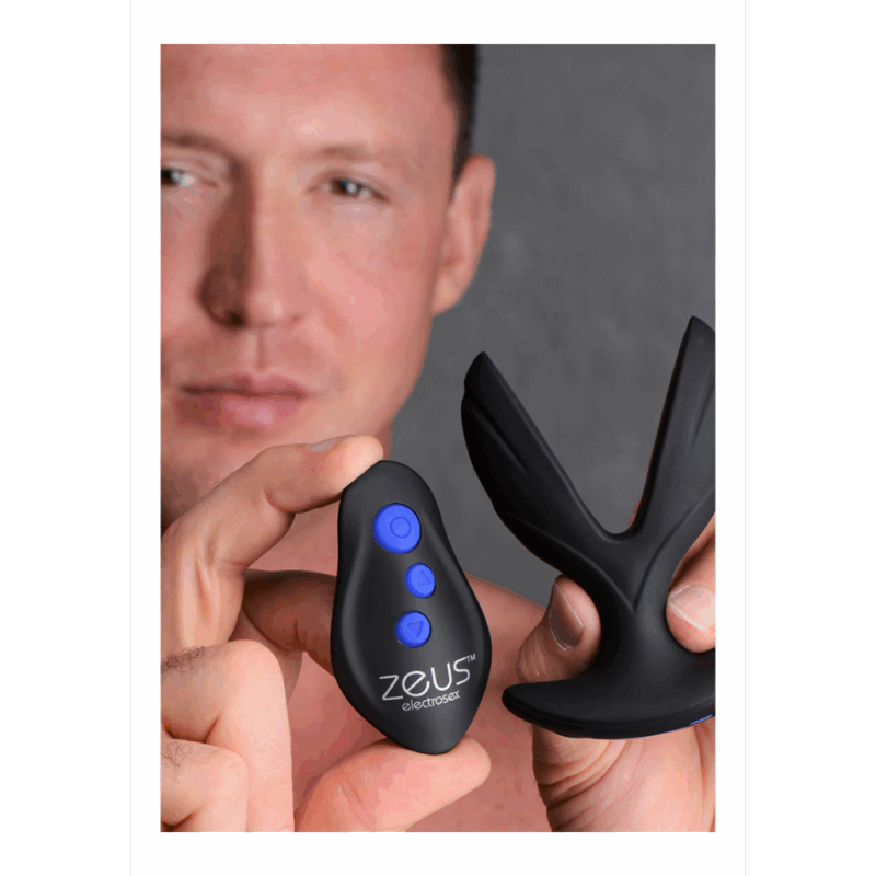 Electro-Spread - Vibrerende en E-Stim Silicone Butt Plug - Image 3