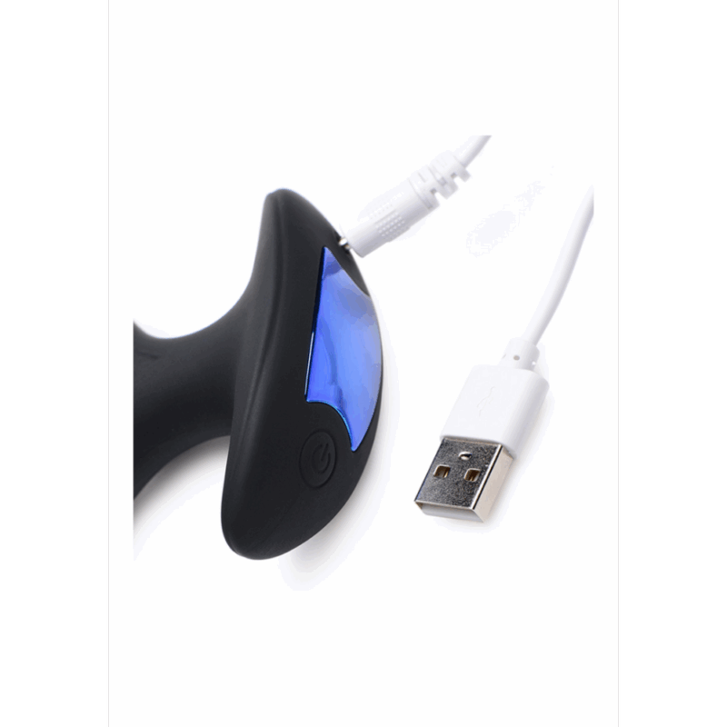 Electro-Spread - Vibrerende en E-Stim Silicone Butt Plug - Image 4