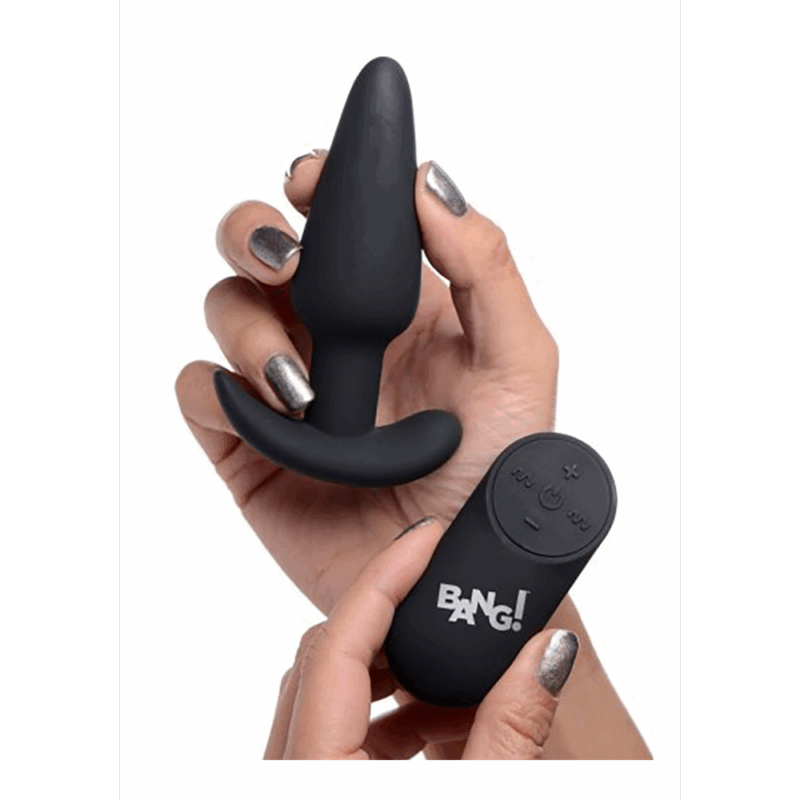 Vibrerende Siliconen Butt Plug met Afstandsbediening - Image 4