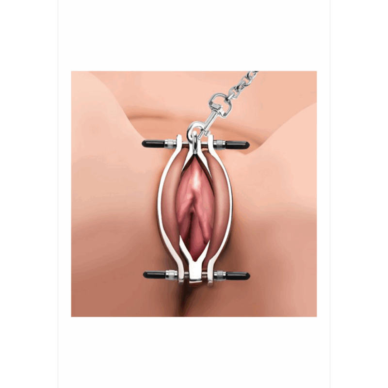 Pussy Tugger - Verstelbare Pussy Clamp met Riem - Afbeelding 3