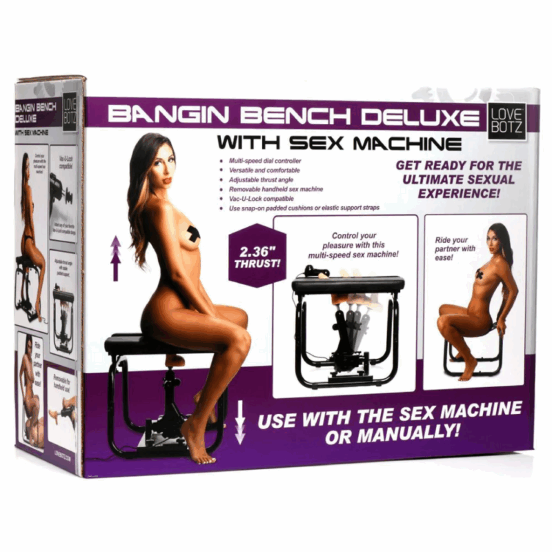 Deluxe Bangin' Bench met Sex Machine - Zwart - Image 5