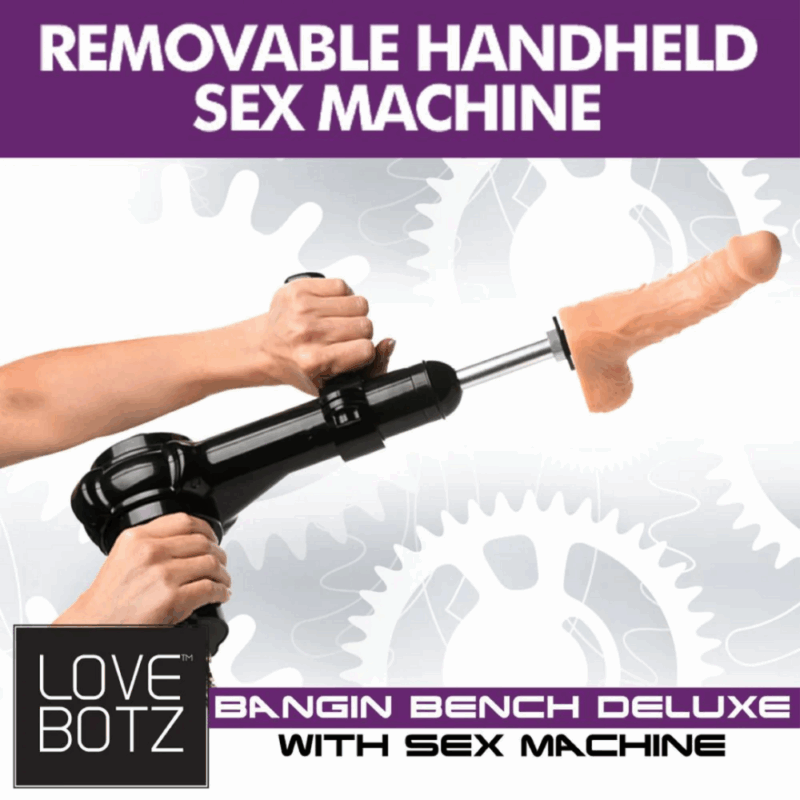 Deluxe Bangin' Bench met Sex Machine - Zwart - Image 2