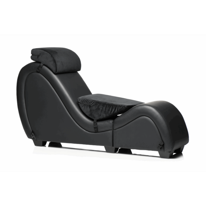 Kinky Sex Chaise met Love Pillows - Zwart