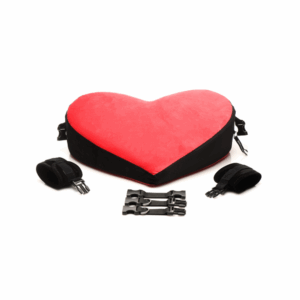 Bondage Love Kussen - Zwart/Rood