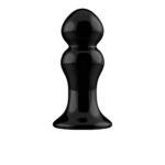 Rimly - Vibrerende Glazen Buttplug met Zuignap