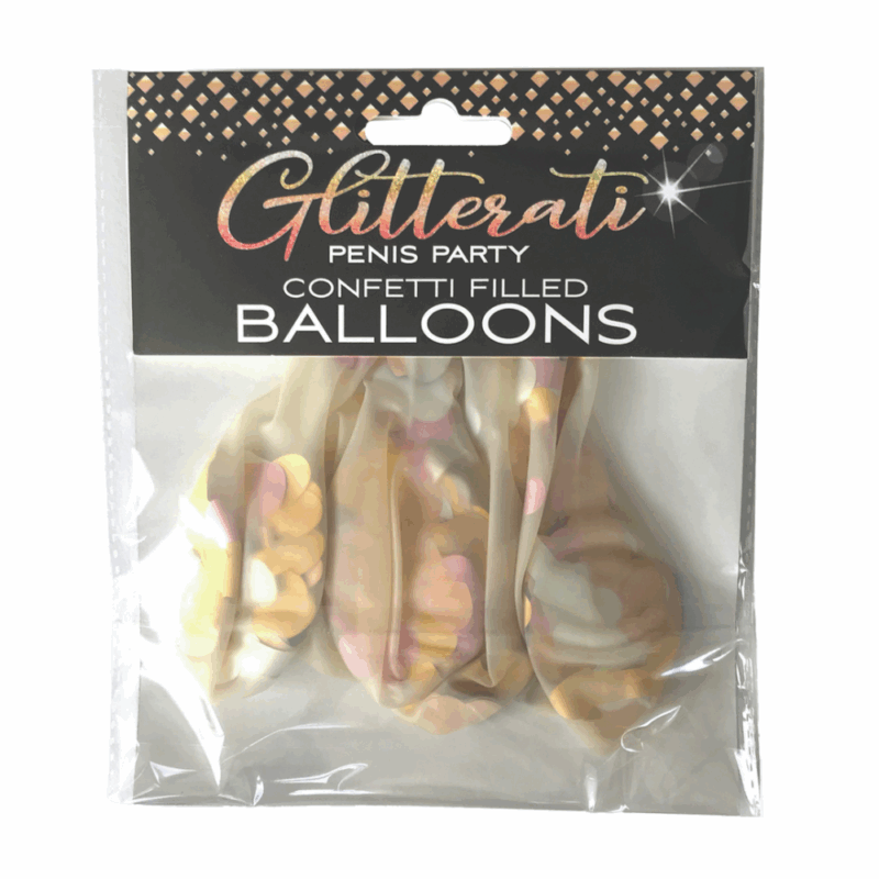 Glitterati - Penis Confetti Ballonnen - Image 2
