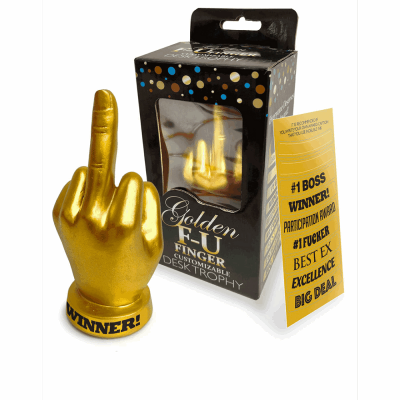 Gouden F-U Funger - Trofee - Afbeelding 2