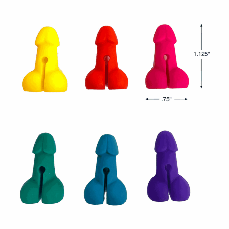 Super Fun Penis - Cocktail Markers - Set van 6 - Image 2