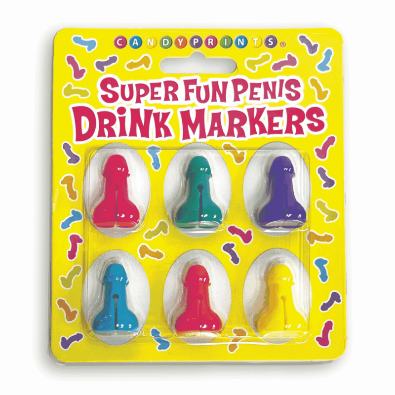 Super Fun Penis - Cocktail Markers - Set van 6 - Image 3