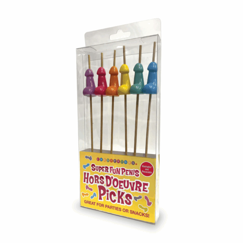 Super Fun Penis - Hor D'Oeuvre's Picks - Set van 6 - Afbeelding 4