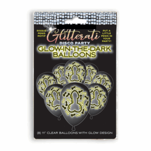 Glitterati - Penis Glow Ballonnen
