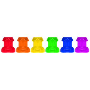 Regenboog Shotglas Set