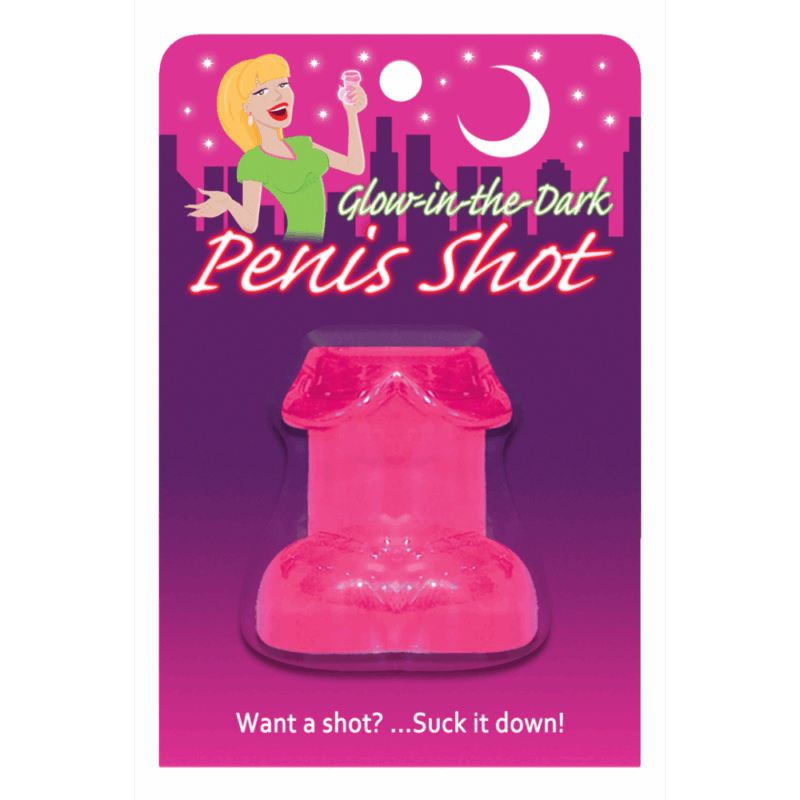 Glow-in-the-Dark Penis Shot - Roze