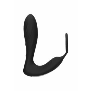 E-stim Vibrerende Butt Plug  Cockring