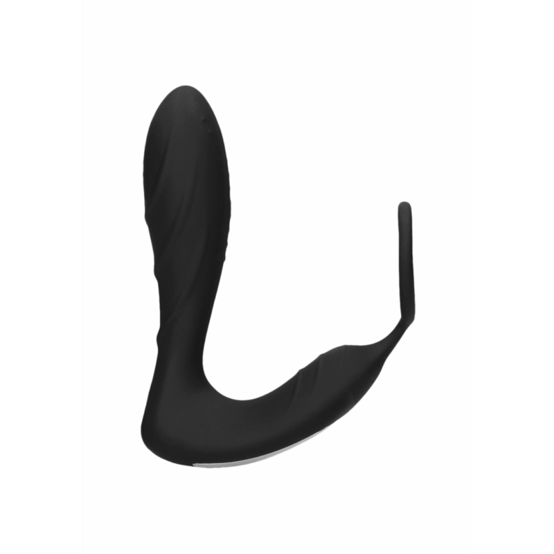 E-stim Vibrerende Butt Plug  Cockring