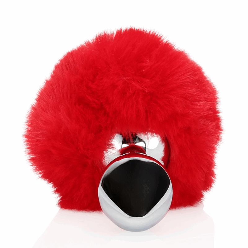 Konijnenstaart met metalen buttplug - Image 3