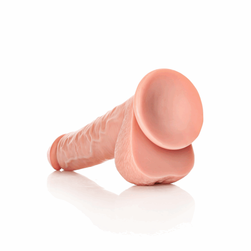 Rechtdoor Realistische Dildo met Ballen en Zuignap - 30,5 cm - Image 4