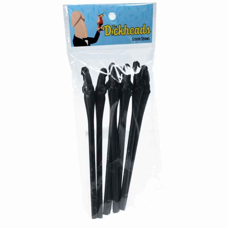 Groom Straws - Zwart - Image 2