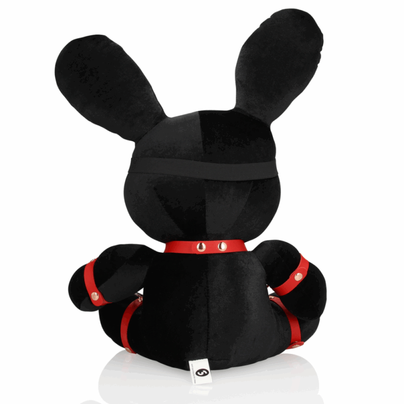 Konijnen Bondage - Velvet - Groot - Zwart - Image 5