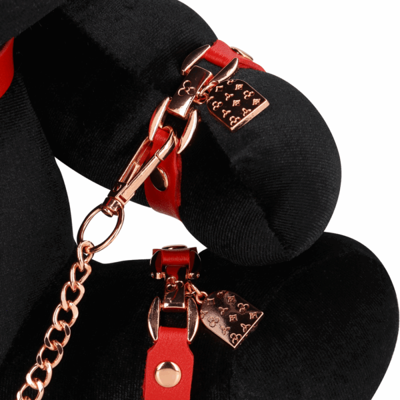 Konijnen Bondage - Velvet - Groot - Zwart - Image 3