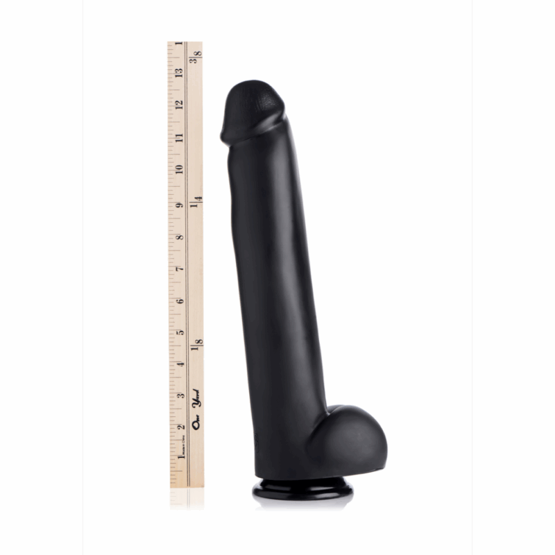De Master - Dildo met Zuignap - Zwart - Image 5