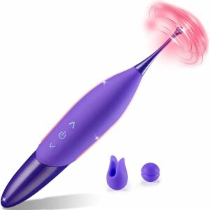 Fancy Vibrator met 2 Siliconen Koppen