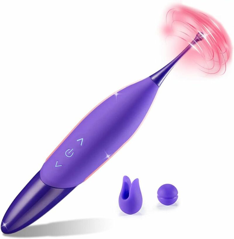 Fancy Vibrator met 2 Siliconen Koppen
