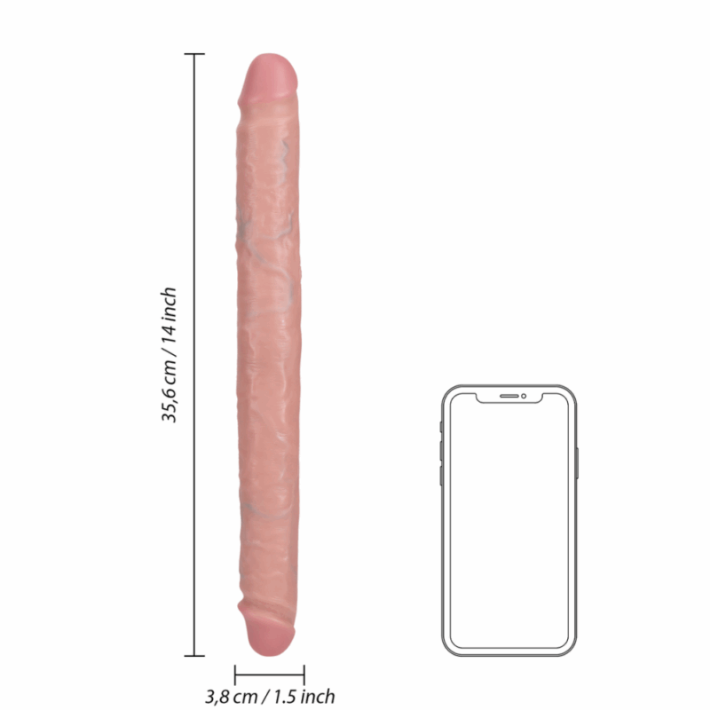 Dubbele Dildo RealRock U-Vorm