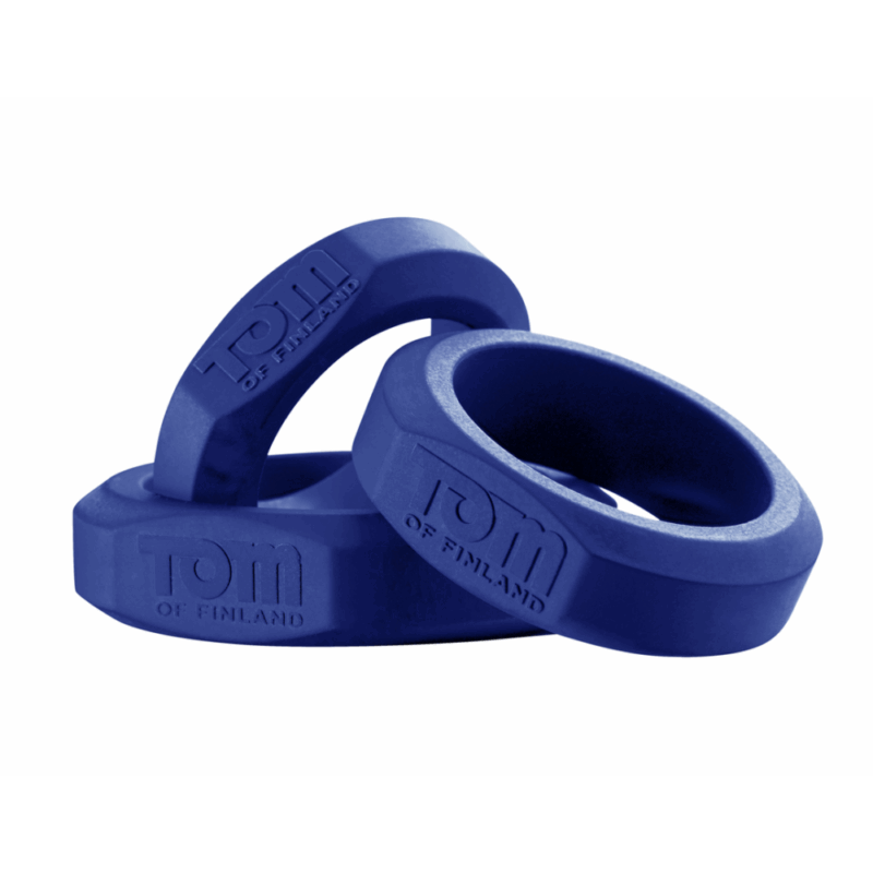 3-delige siliconen cockring set
