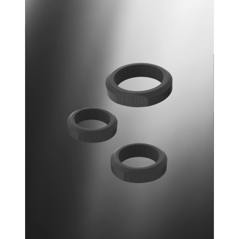 3-delige silicone cockring set - Image 2