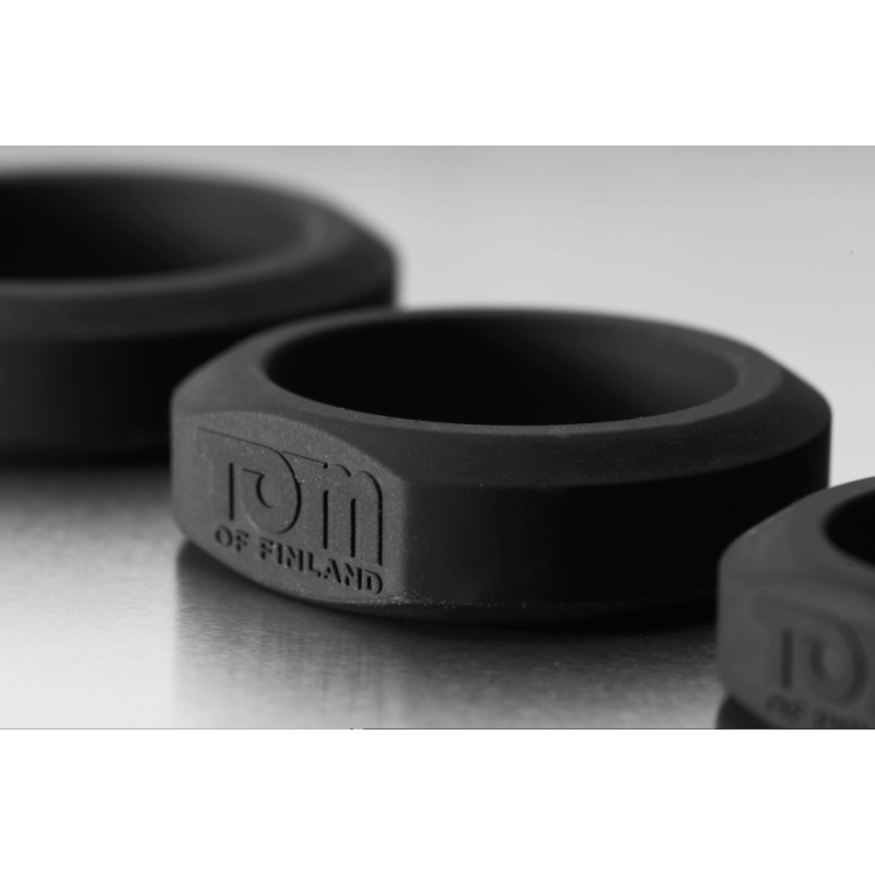 3-delige silicone cockring set - Image 4