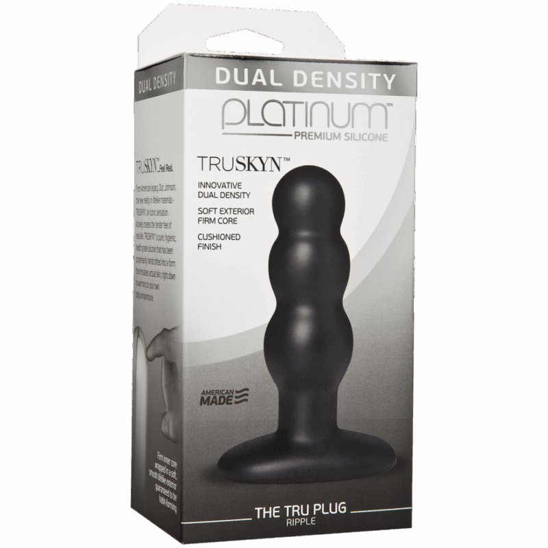 De Tru Plug - Geribbelde Butt Plug