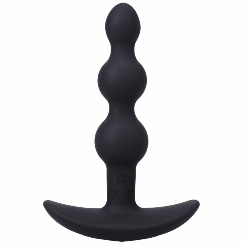 Beaded Vibe - Silicone Anale Plug met Afstandsbediening - Image 4
