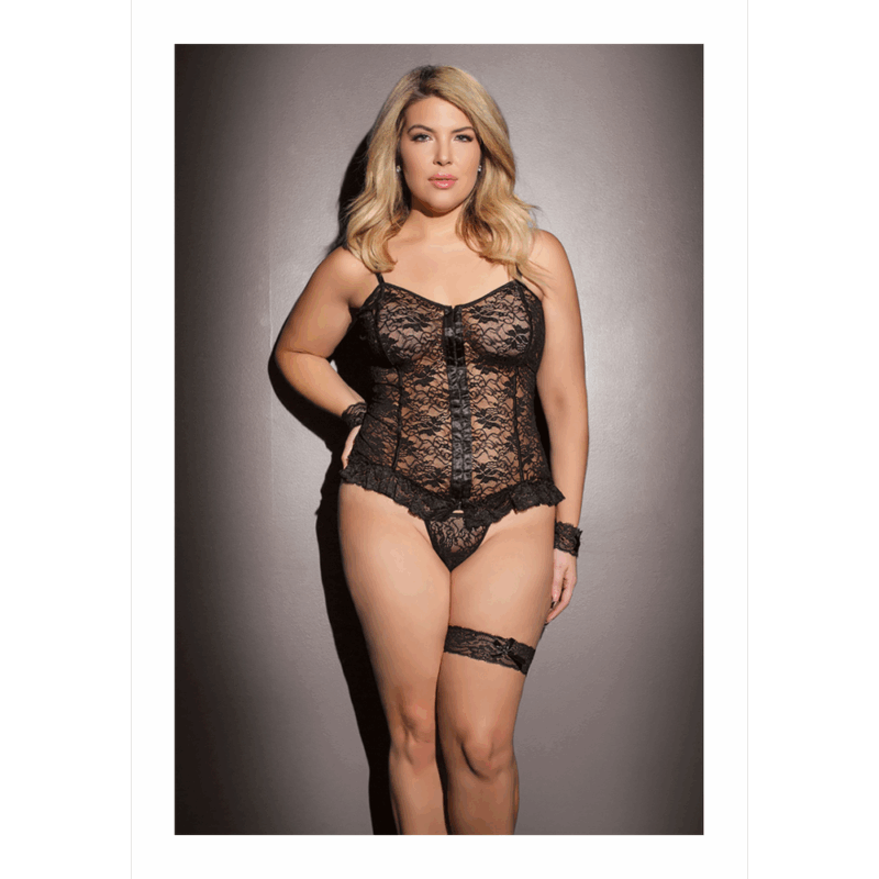 Cami Top with G-String - Plus Size - Image 3