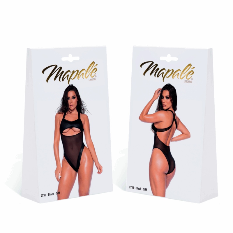 Bodysuit - L/XL - Zwart - Image 4