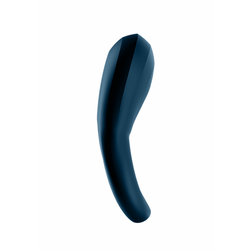 Epic Duo Ring - Dubbele Ring Vibrerende Cockring - Donkerblauw - Image 2