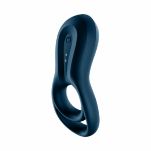 Epic Duo Ring - Dubbele Ring Vibrerende Cockring - Donkerblauw