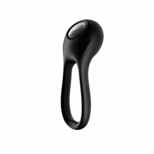 Majestic Duo - Dubbele Strap Vibrerende Cockring - Zwart