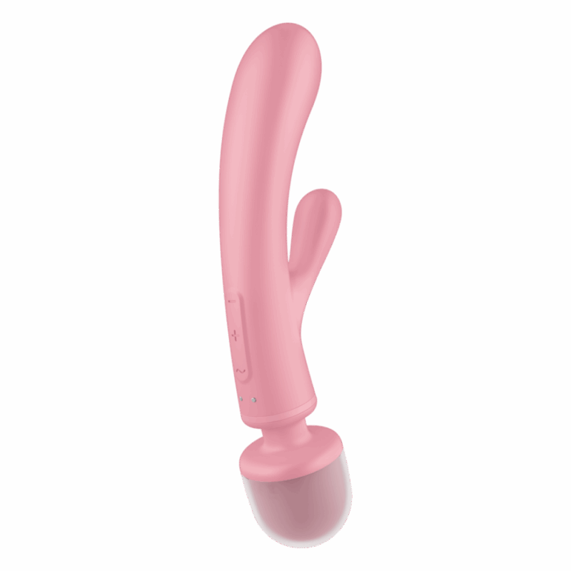 Triple Lover - Hybrid Wand Vibrator - Roze - Image 3