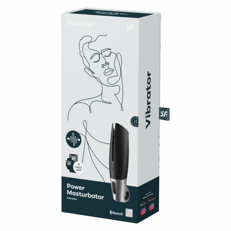 Power Masturbator - Zwart - Image 5