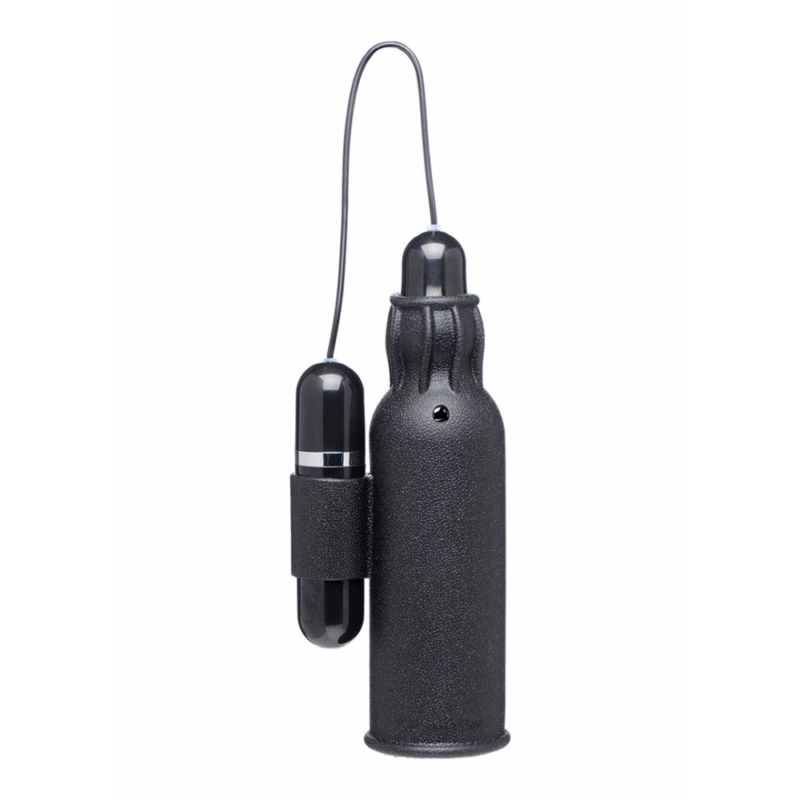 Lightning Stroke - Siliconen Stroker met Vibrerende Bullet