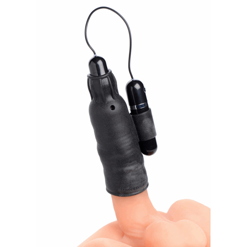Lightning Stroke - Siliconen Stroker met Vibrerende Bullet - Afbeelding 5