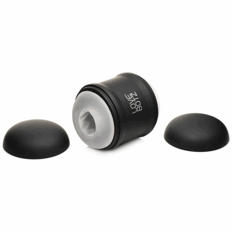 Cyber Stroke Vibrating Stroker - Zwart - Image 3