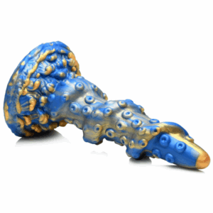 Kraken Silicone Dildo - Blauw