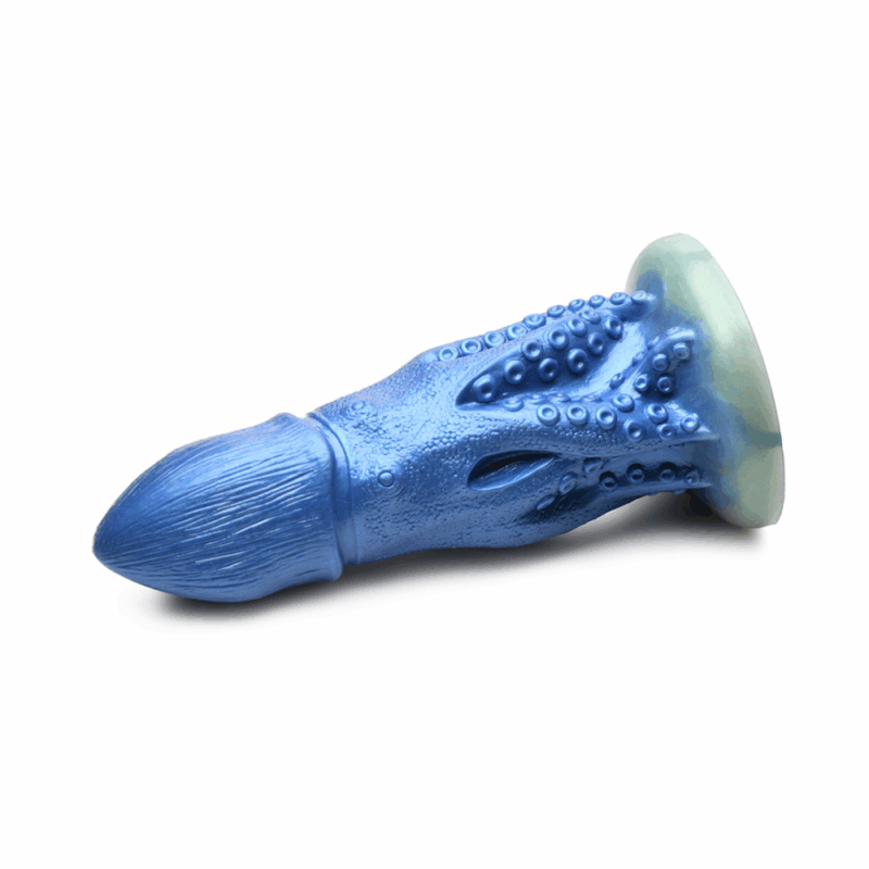 Cocktopus Octopus - Siliconen Dildo - Blauw - Image 3